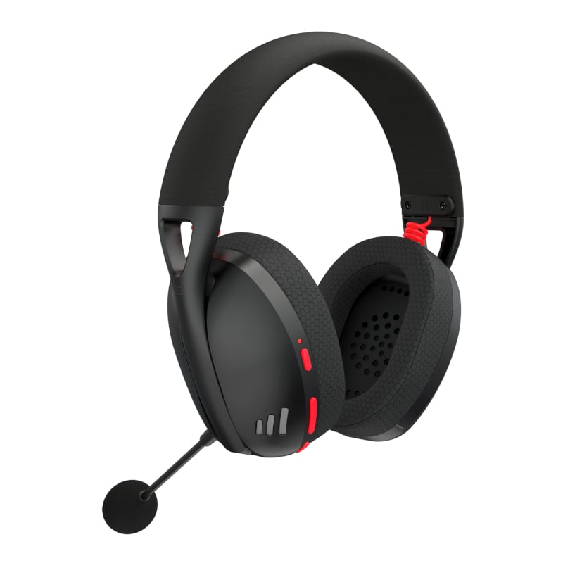REDRAGON Over-Ear IRE BT5.2 Wireless Gaming Headset – Black Redragon