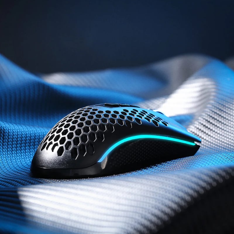 REDRAGON STORM 12400DPI 7 Buttons|Ergonomic Design|P3327 Optical Sensor|Lightweight Body|RGB Backlit gaming Mouse – Black Redragon