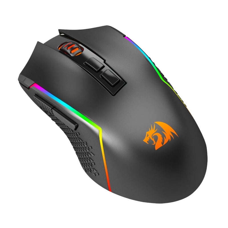 REDRAGON Trident Pro 8000DPI RGB Gaming Mouse – Black Redragon
