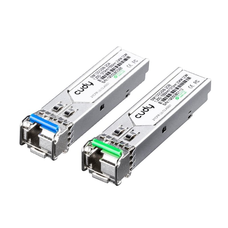 Cudy Single Mode 1.25G LC Bi-Directional SFP 20km Cudy