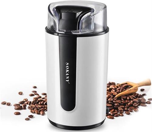 Sokany 75g Auto Coffee Grinder White Sokany