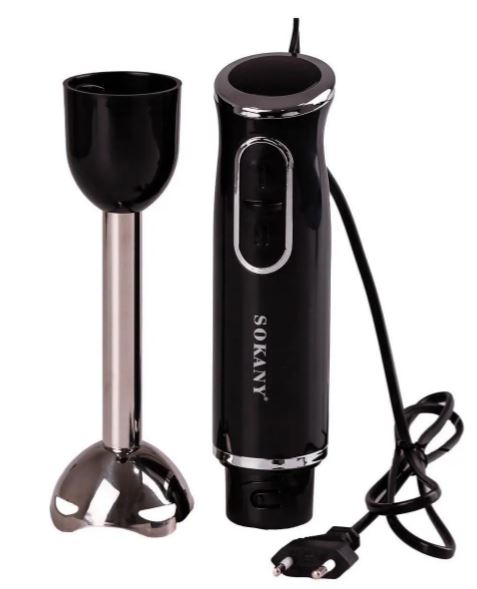 Sokany Stick 300w Blender with Jug Black Sokany