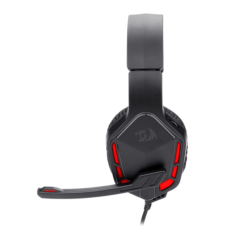 REDRAGON Over-Ear THEMIS Aux Gaming Headset – Black Redragon