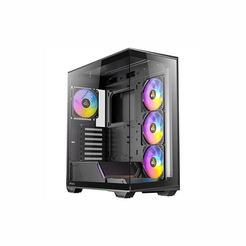 Antec C3 ARGB ATX | Micro-ATX | ITX ARGB Mid-Tower Gaming Chassis – Black Antec