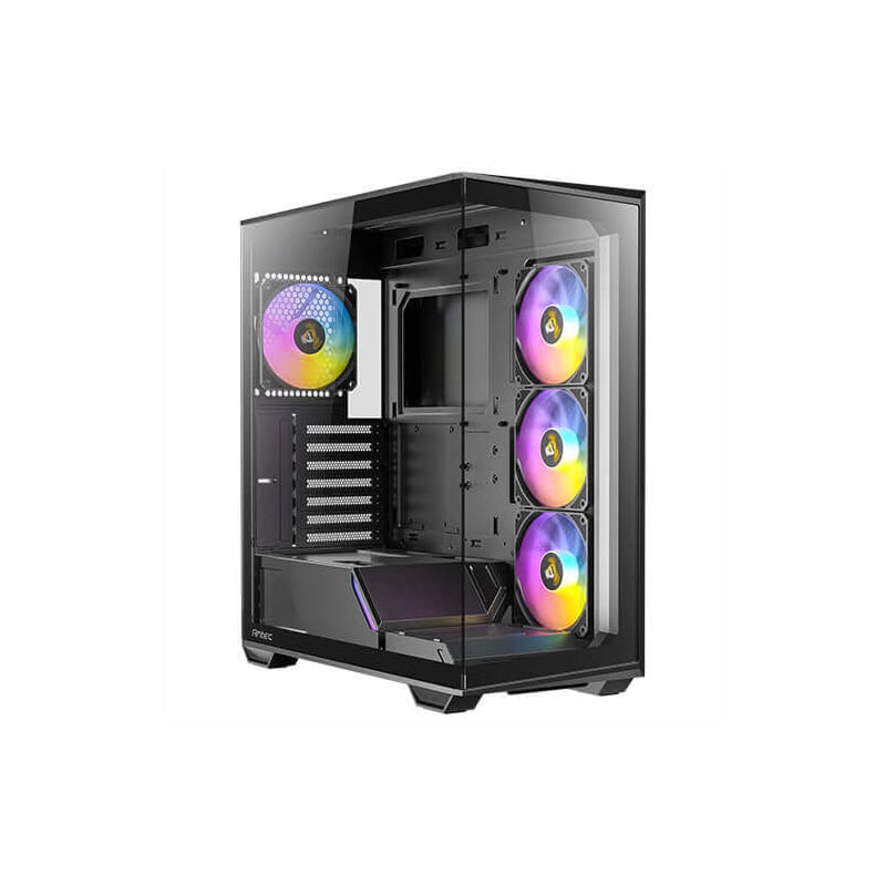 Antec C3 ARGB ATX | Micro-ATX | ITX ARGB Mid-Tower Gaming Chassis – Black Antec