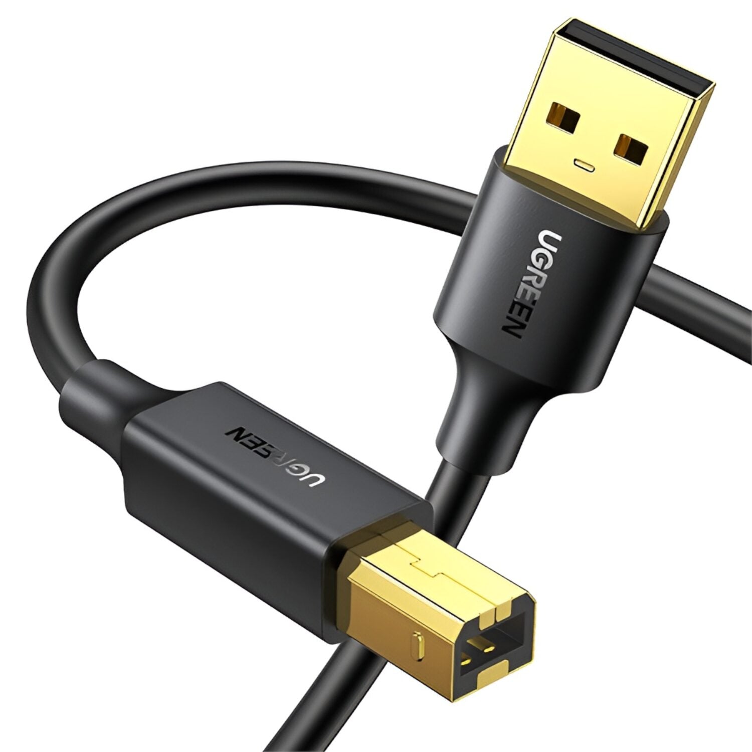 UGREEN US135 USB 2.0 to USB-B Printer Cable, 480Mbps – 3m Ugreen