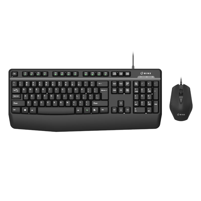 WINX DO Essential Wired Keyboard and Mouse Combo WINX