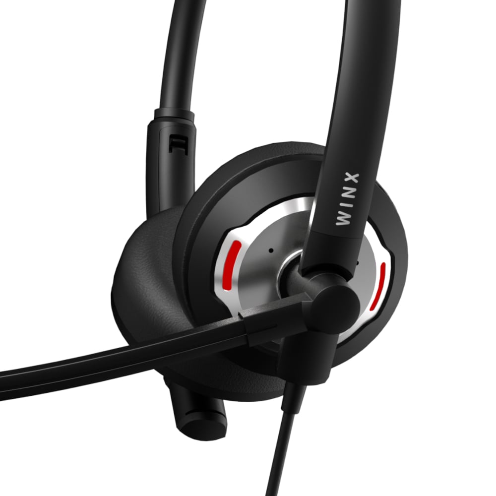WINX CALL Pro AI Noise Cancelling Mic Headset WINX
