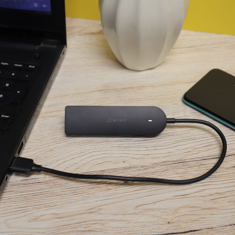 WINX CONNECT Simple USB3 4 Port Hub WINX
