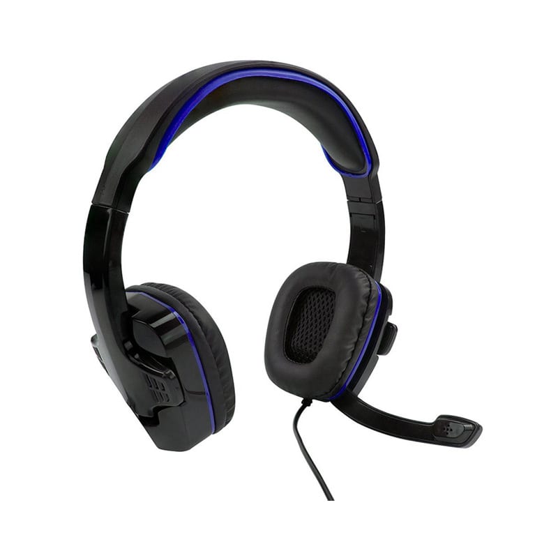 Sparkfox PS4 SF1 Stereo Headset – Black and Blue Sparkfox